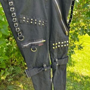 TRIPP NYC  “Studded Bondage Pant” - Industrial/Goth/Alt/Spikes/Zippers - Size 30
